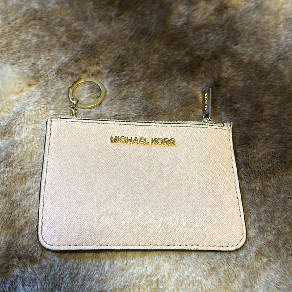 MK pink Small wallet